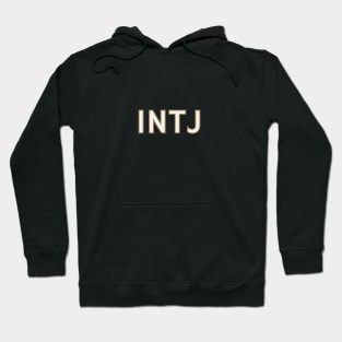 Myers Briggs Typography INTJ Hoodie